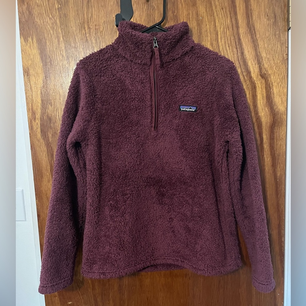 Patagonia Women’s Quarter Zip Soft Fleece Jacket, Size Medium